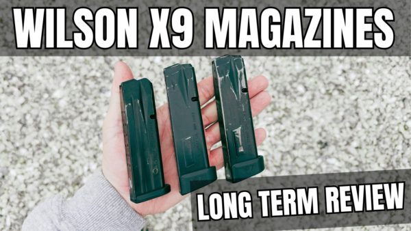 Long term review. Wilson X9 magazine.
