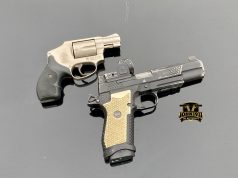 Smith & Wesson 442 No Dash Nickel. Wilson EDC X9L