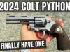 2024 4” Stainless Colt Python Revolver.