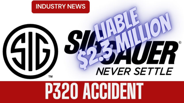 SIG Sauer P320 accident Judgement