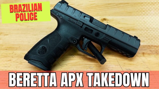 Beretta APX Takedown Procedure