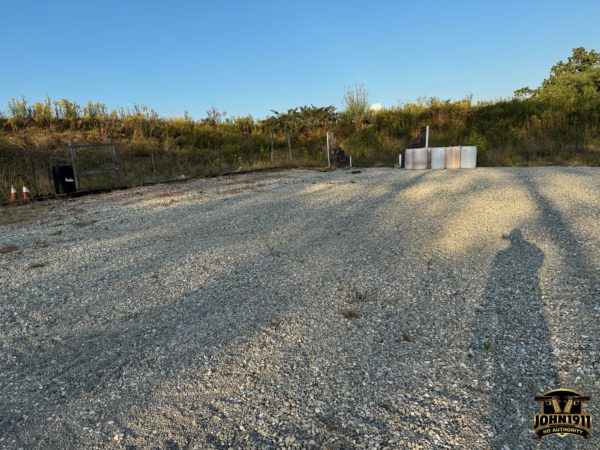 Post barn construction range clean up.