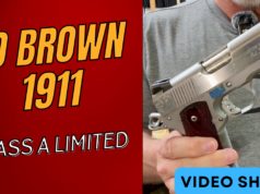 Ed Brown 1911 - Class A Limited.