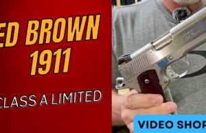 Ed Brown 1911 - Class A Limited.