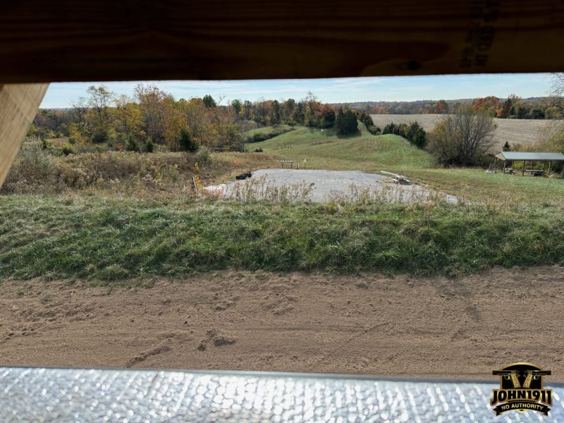 Coyote Door Shooting Bench.