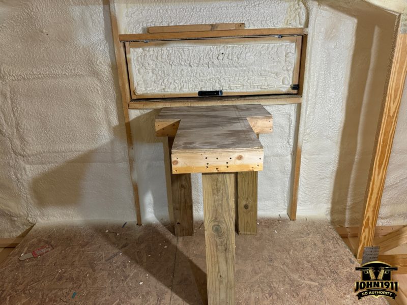 Coyote Door Shooting Bench.