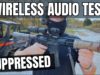 Audio Test - Shooting Suppressed