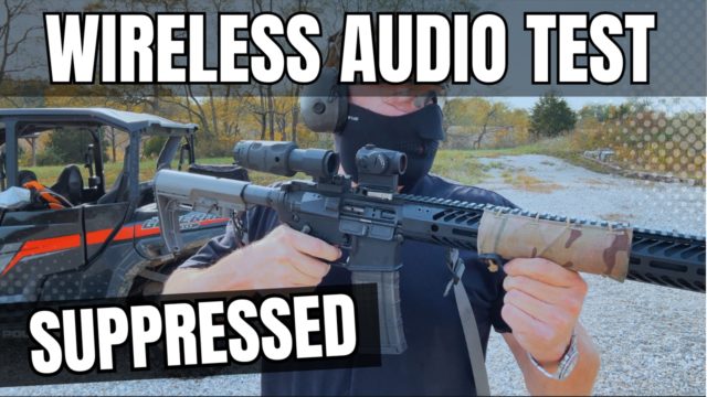 Audio Test - Shooting Suppressed