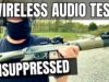 Non-Suppressed Wireless Microphone Audio Test.