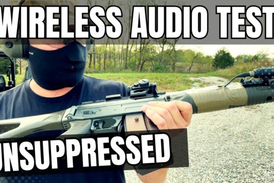 Non-Suppressed Wireless Microphone Audio Test.