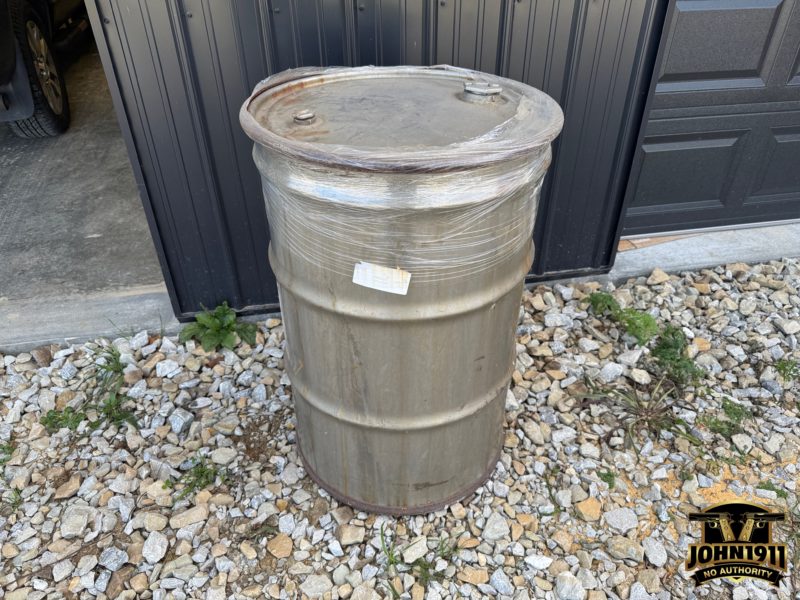 Stainless Steel Burn Barrel - 55 Gallon Drum