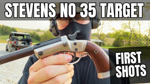 Stevens No 35 Target - First Shots