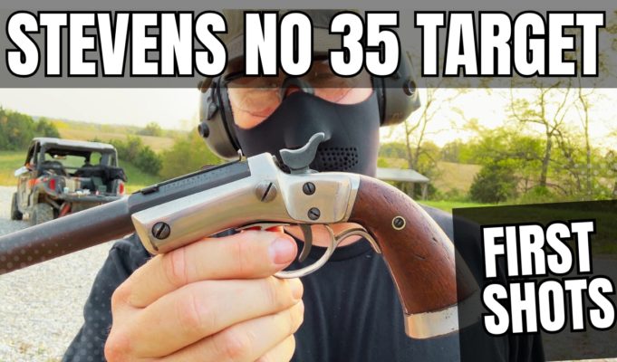 Stevens No 35 Target - First Shots