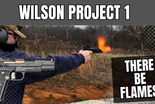 Wilson Combat Project 1 Muzzle Flash