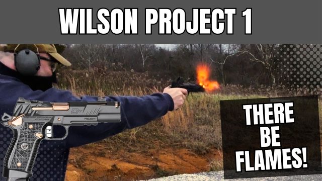 Wilson Combat Project 1 Muzzle Flash