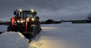 Massey Ferguson 4707 Snow Plow