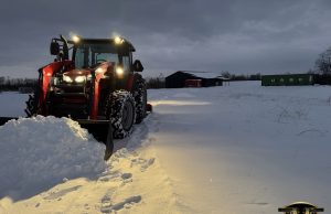 Massey Ferguson 4707 Snow Plow