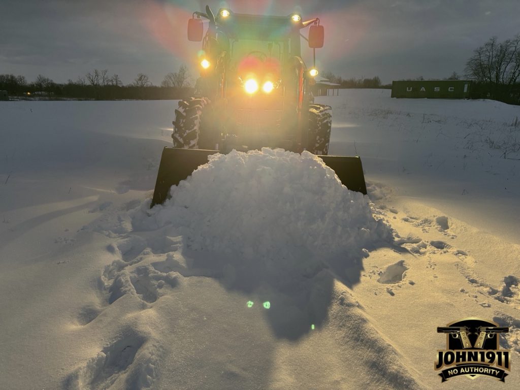 Massey Ferguson 4707 Snow Plow