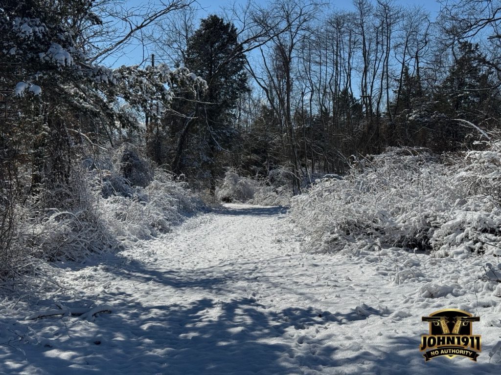 Crazy weather at the John1911 Gun Range.