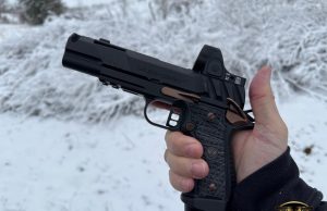 Crazy weather at the John1911 Gun Range.