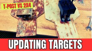 Updating Steel Targets to accept T-posts.