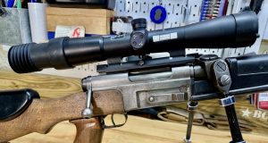 New production SCROME J8 scope and mount installed.