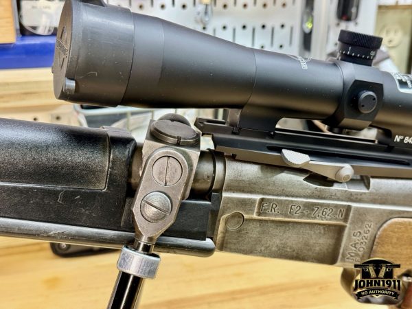 New production SCROME J8 scope and mount installed.