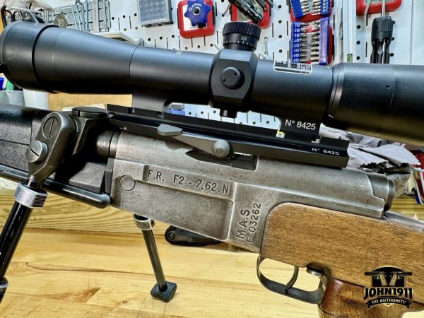 New production SCROME J8 scope and mount installed.