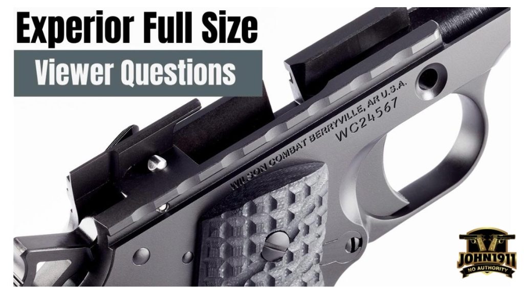 Kimber 9mm - Wilson Experior Experiment