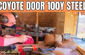 Coyote Door - 100 Yard Zero Steel Test
