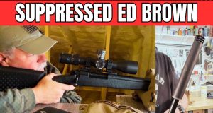 Suppressed Ed Brown A3 Tactical Rifle - 300WM