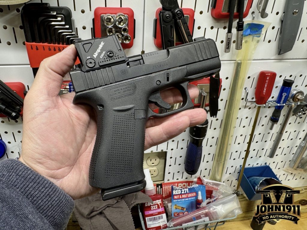 Glock 43X COA Red Dot