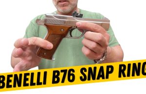 Benelli B76 Snap Ring Recoil Spring Change.