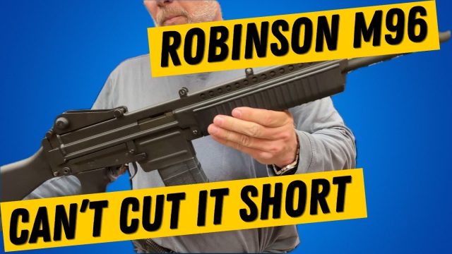 Robinson M96 Designed plinker