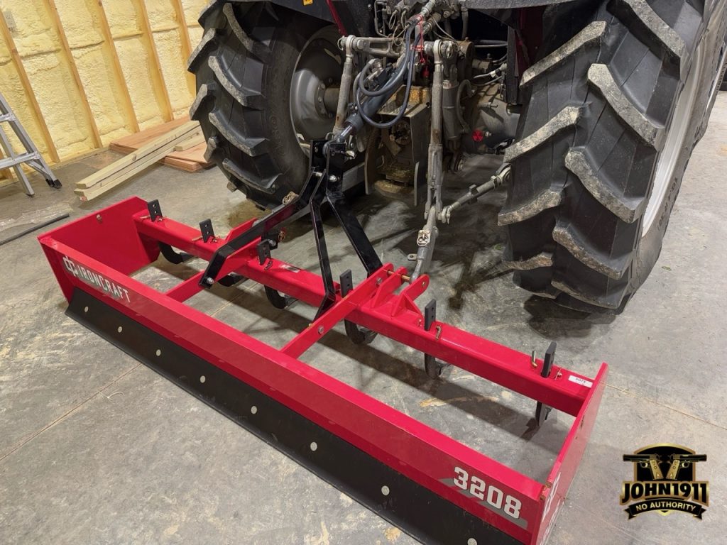 Hydraulic Top Link Installed