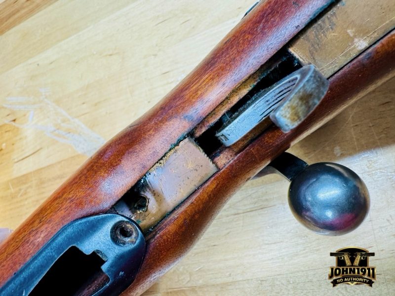 Mossberg 44 US Trigger Guard Repair.