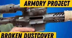 Broken AR-15 Dustcover
