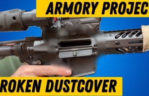 Broken AR-15 Dustcover