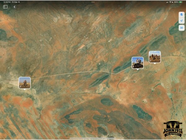 Namibia Sable Hunt Geo-tag.