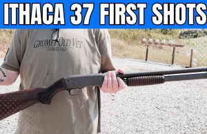 Ithaca Model 37 First Shots.