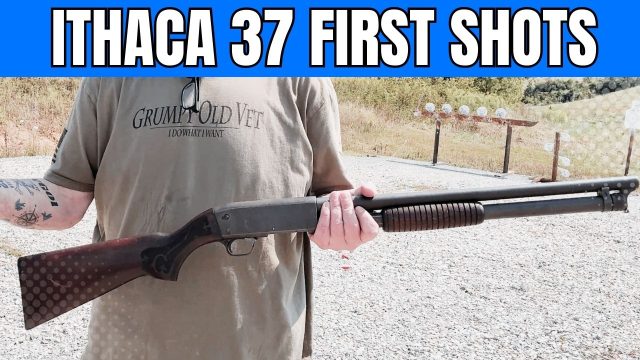 Ithaca Model 37 First Shots.