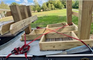 New Bench - Picnic Shelter - Rifle Range.