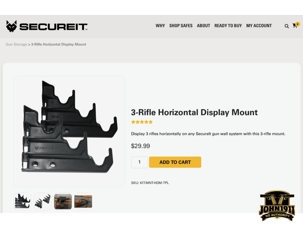 Blaser Rifle Barrel Storage.