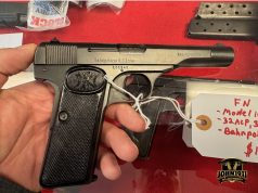 Bahnpolizei US Zone Pistol. FN 1922