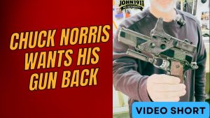 Video Short - Chuck Norris Wants His Gun Back