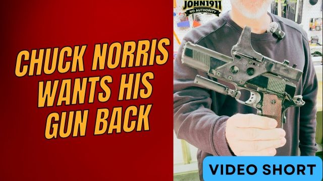 Video Short - Chuck Norris Wants His Gun Back