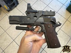 Les Baer Target Pistol with C-More Sight.