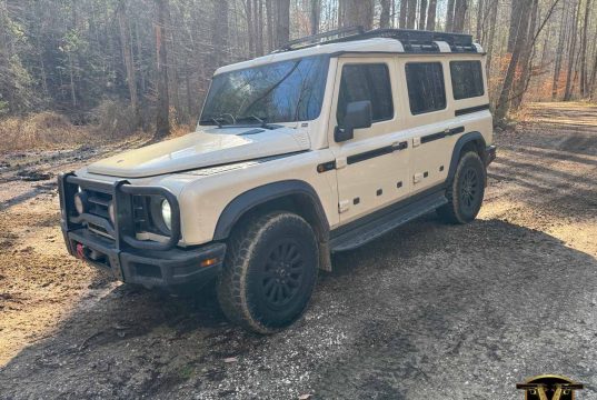 INEOS Grenadier Off-Road Driving School.