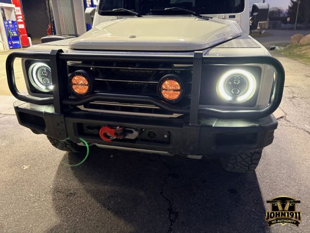 INEOS Grenadier - Fog Light Color Selection.