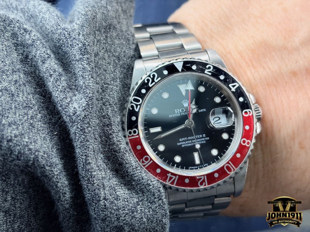 Rolex GMT Master II back from service.